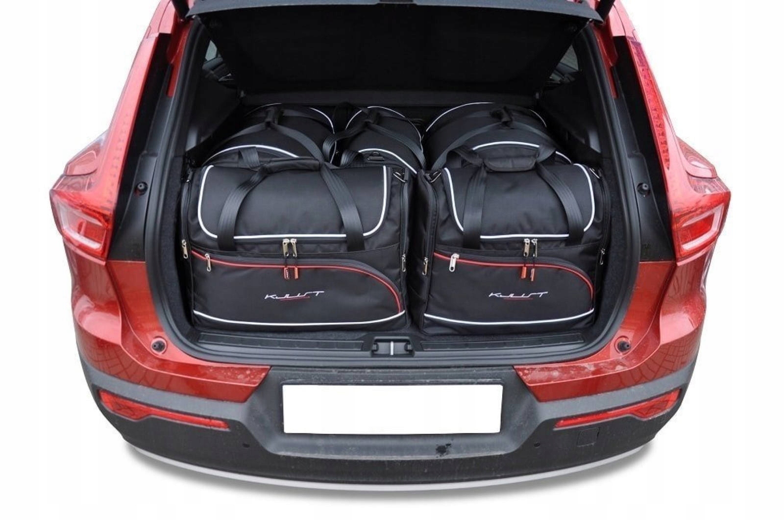 J&j Automotive Sada 5ks cestovných tašiek Aero pre Volvo XC40 Hybrid 2019+