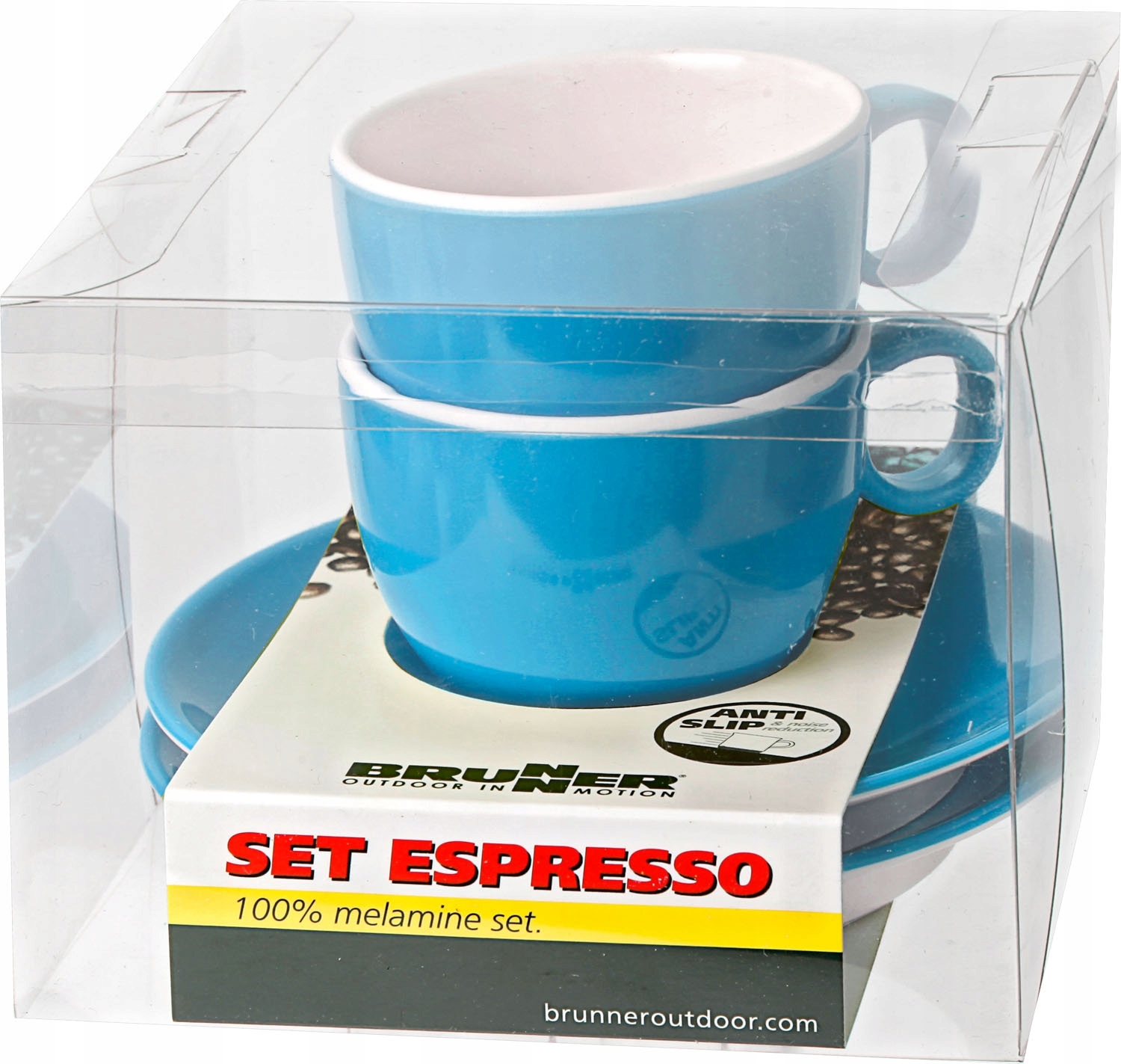 KUBEK FILIŻANKA DO ESPRESSO BRUNNER 100 ml 2szt Marka Brunner