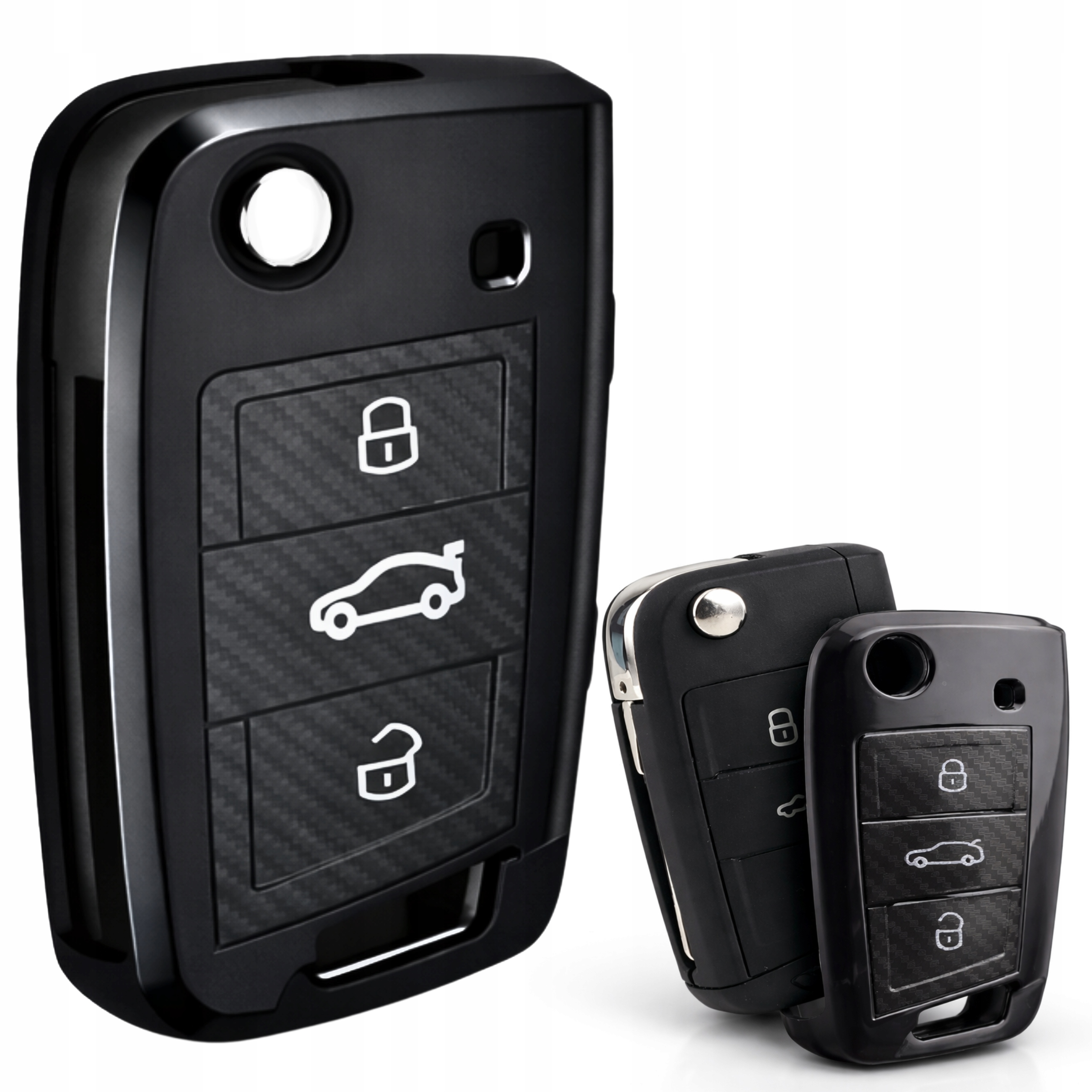 Etui Na Kluczyk Volkswagen Golf 7 Polo Tiguan Leon Octavia Skoda Seat Leon