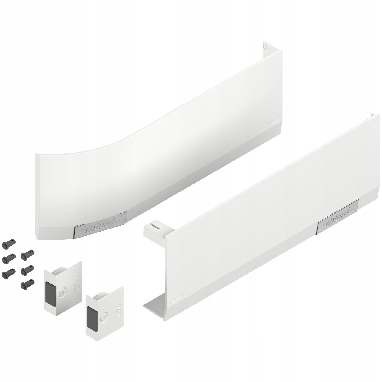 Blum 23.8000 Sada záslepiek Aventos Hf/hs/hl top biela pre Servo-drive