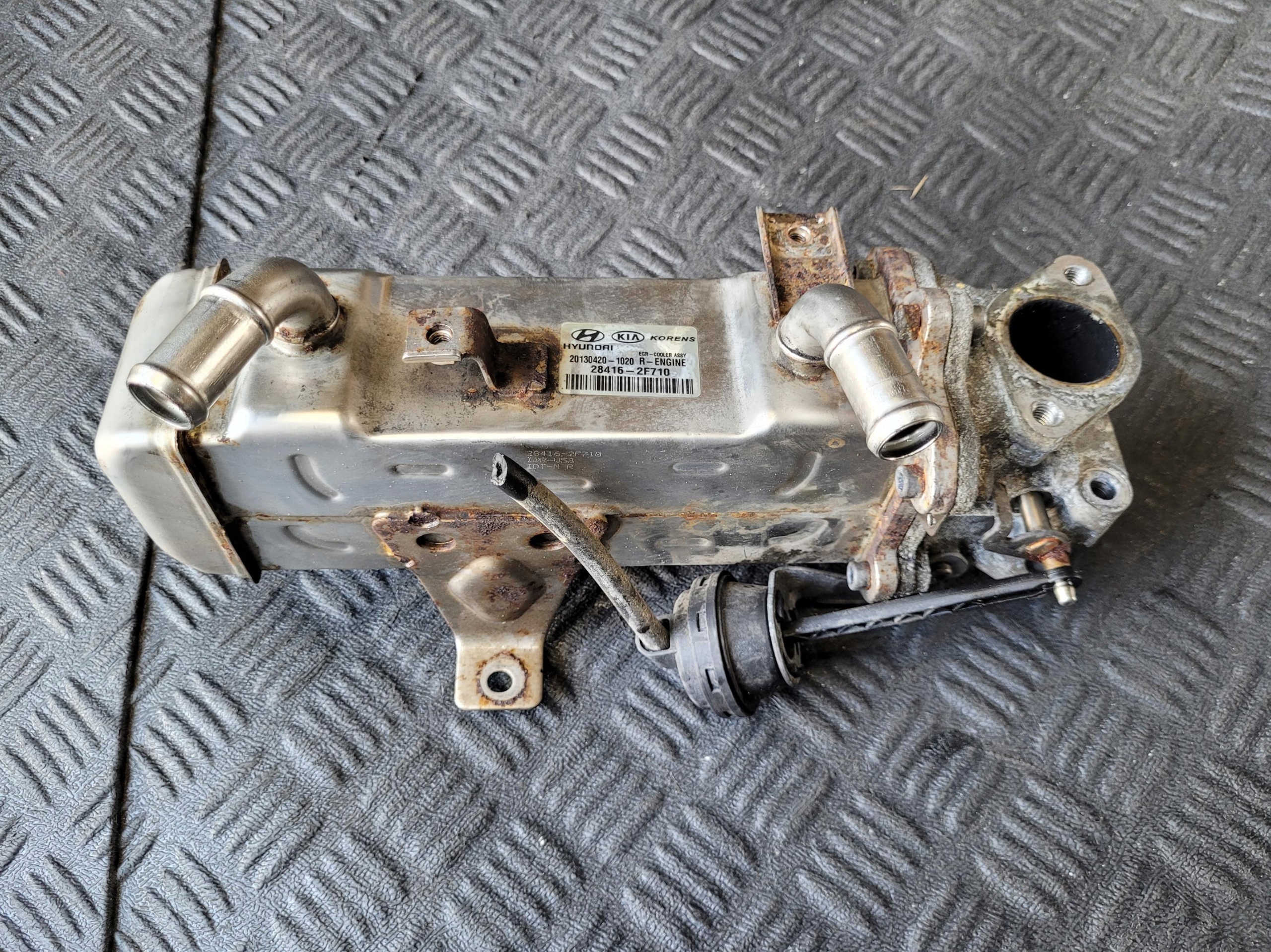 radiator radiator EGR 28416-2F710 HYUNDAI SANTA FE III 2.2 D CRDI