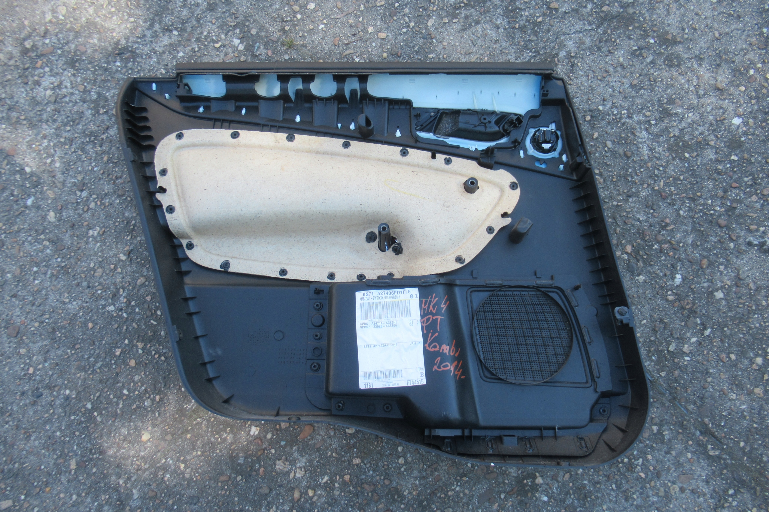 FORD MONDEO MK4 14R side upholstery right rear part