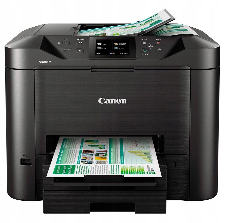 Canon Urządzenie Wielofunkcyjne Drukarka Do Biuro Dom Maxify MB5450 4 W 1