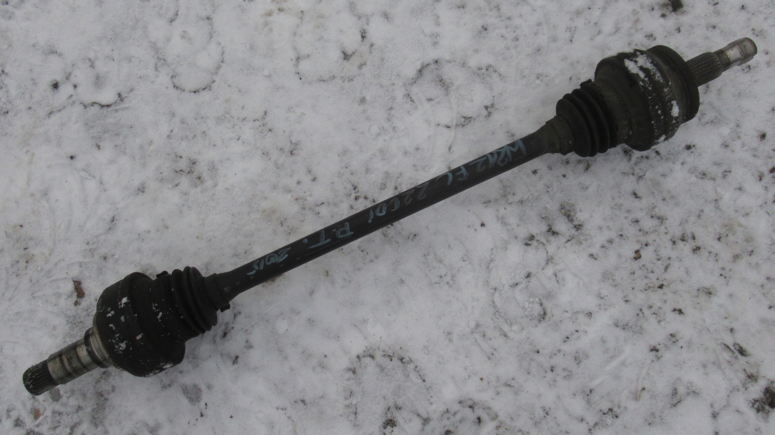 MERCEDES W212 2.2 CDI semi-axis right rear part