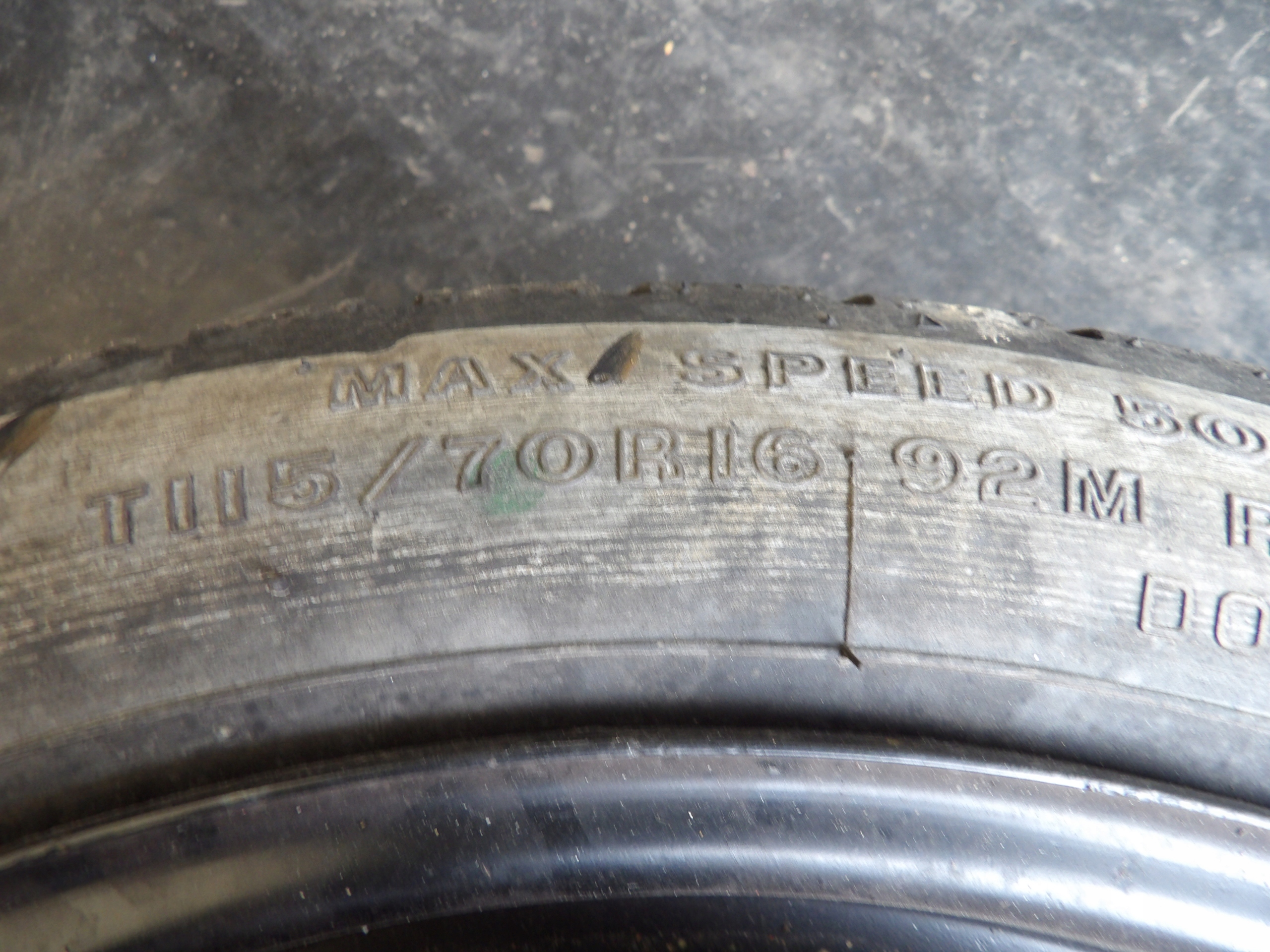 Opel Signum wheel spare 16"