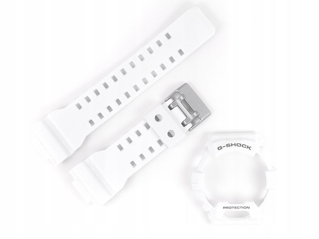 Casio bezel a pásek G-8900 GR-8900 GLS-8900 GWX-8900 GW-8900 Bílý Lesk