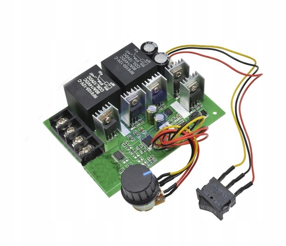 

Regulator Pwm DC 10 50V, 60A, prawo/lewo