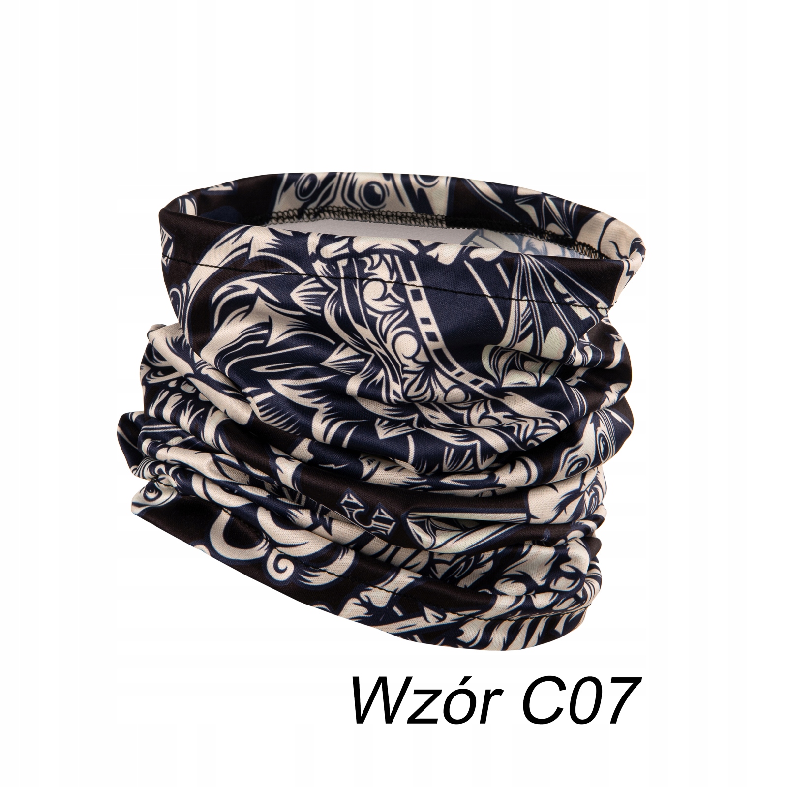 Komin na twarz termoactiv maska ochronna Bieganie Model active