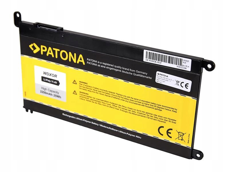 Baterie pro notebooky Dell Inspiron 15 5568/13 5368 3400mAh Li-Pol 11,4V Pa