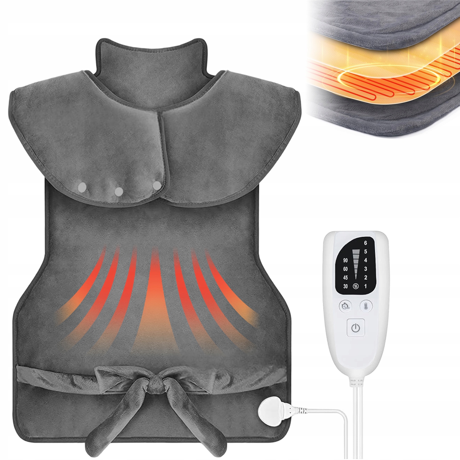 Elektryczny Szal Grzewczy Z Funkcją Przeciwpowodowaniową Do Domu