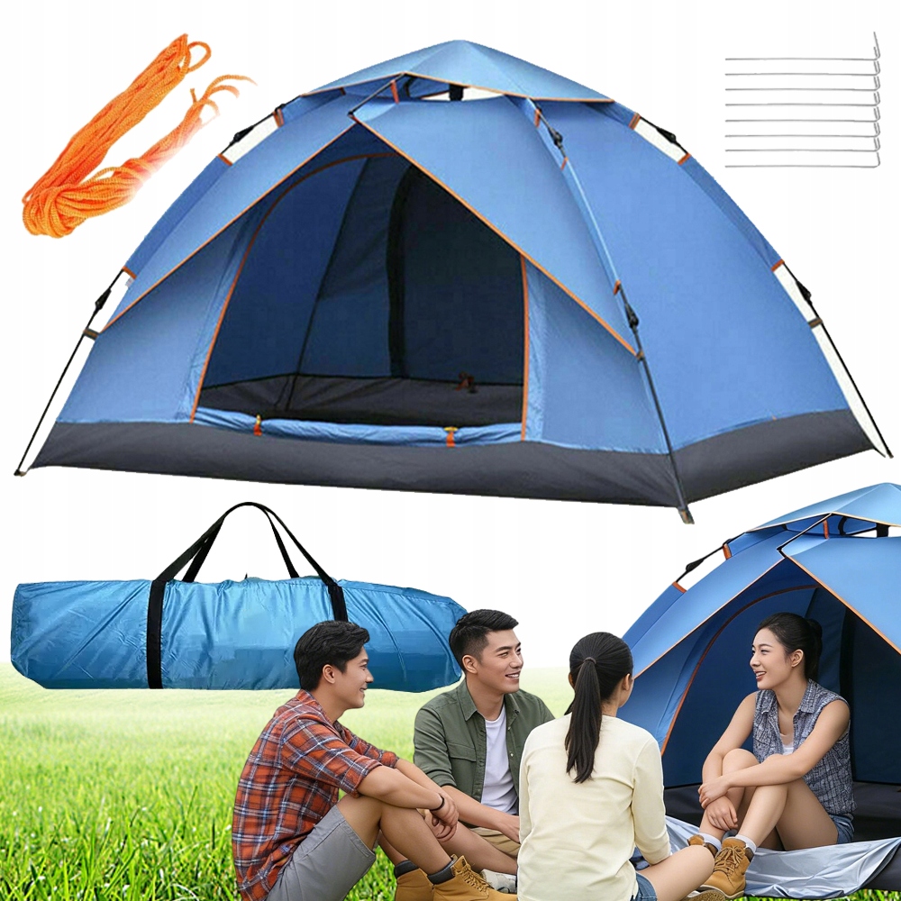 Stan Automatický Dvoudveřový 3-4 Osobní Proti Uv Záření Rychlá Montáž