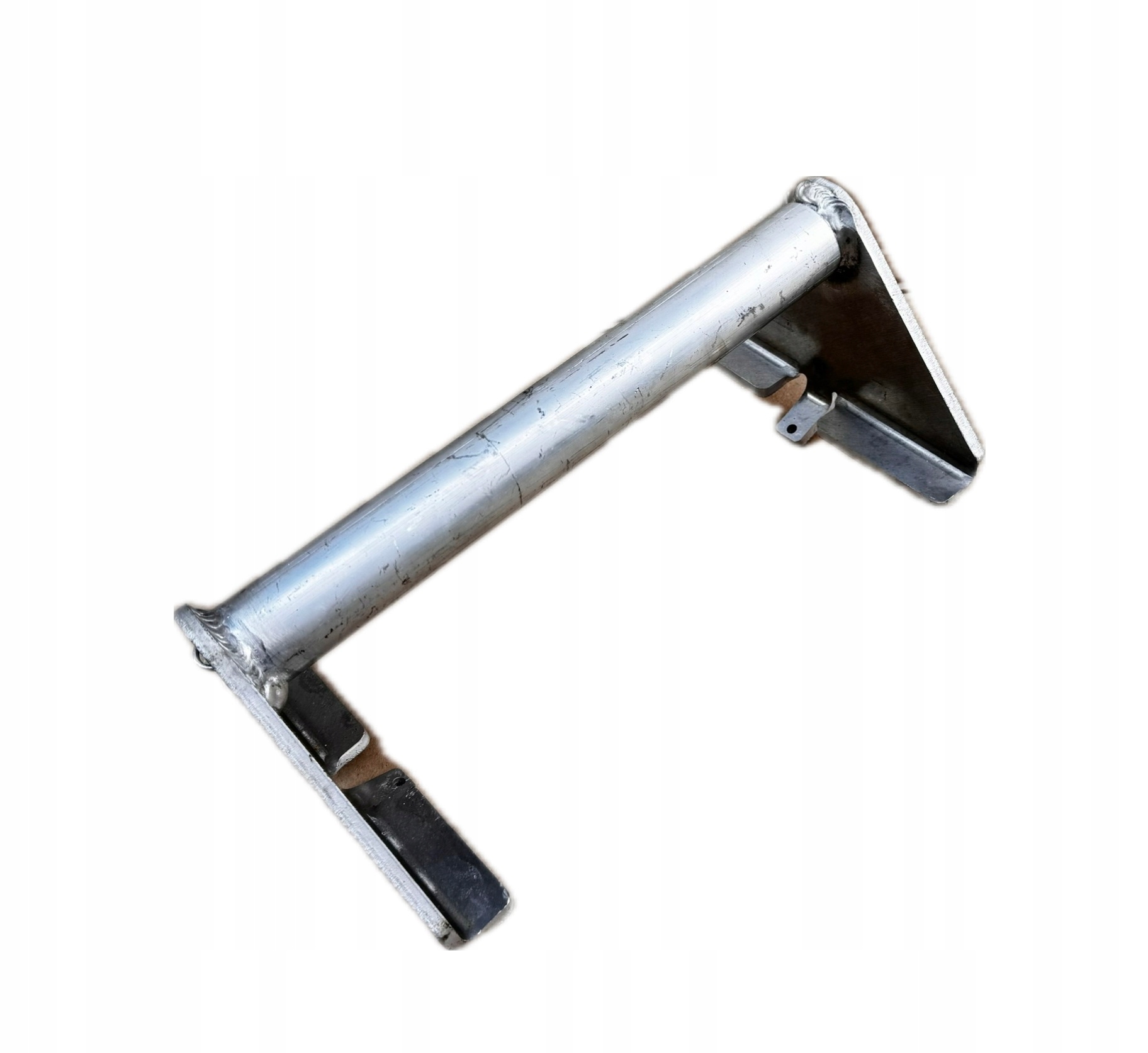 Hliníkový klín pod kolo 0,8 kg Lehký zámek pro odtahový vůz Regulovatelná zarážka