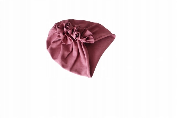 

Czapka turban wrzos 34-36 lekka