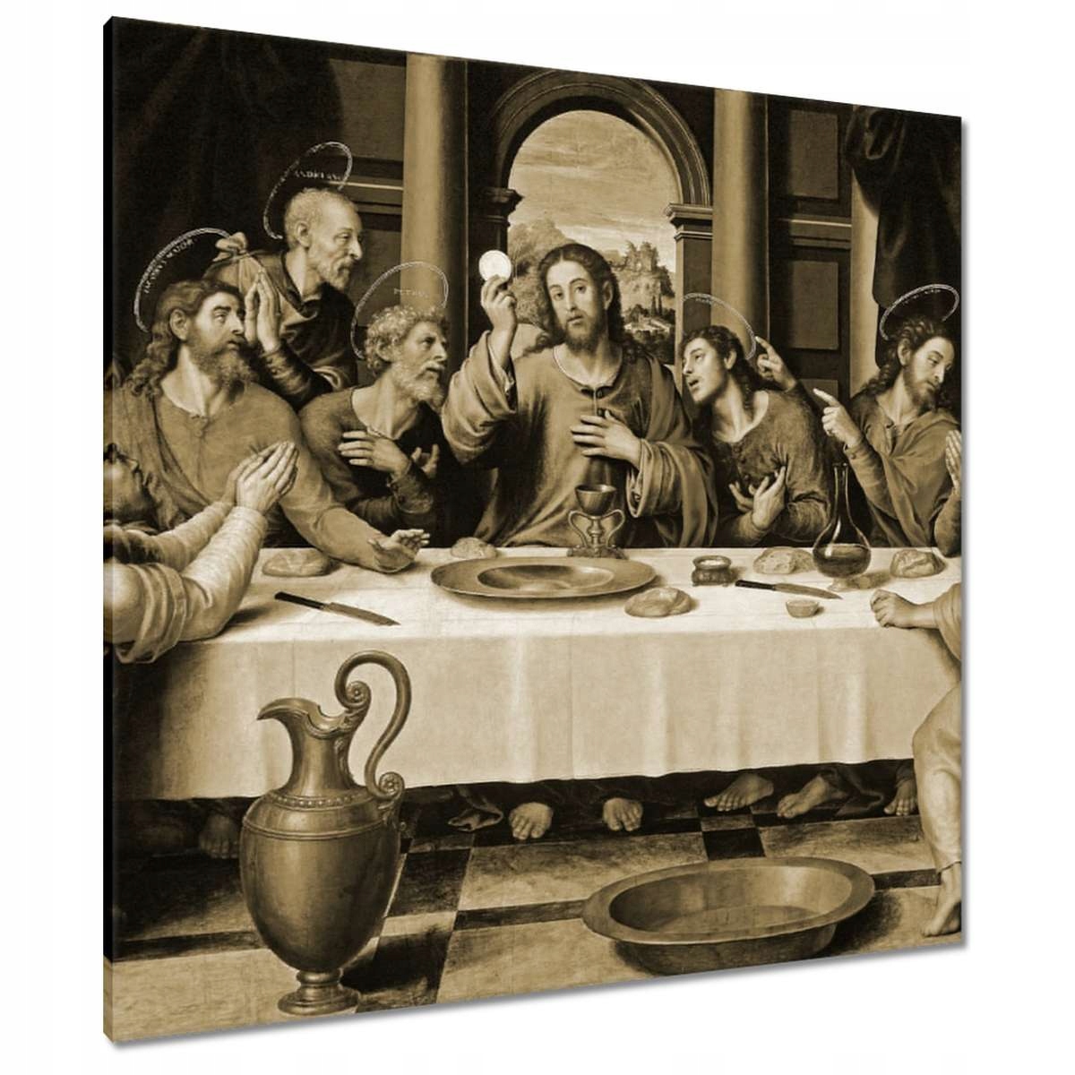 Obrazy 90x90 Poslední Večeře Ježíš