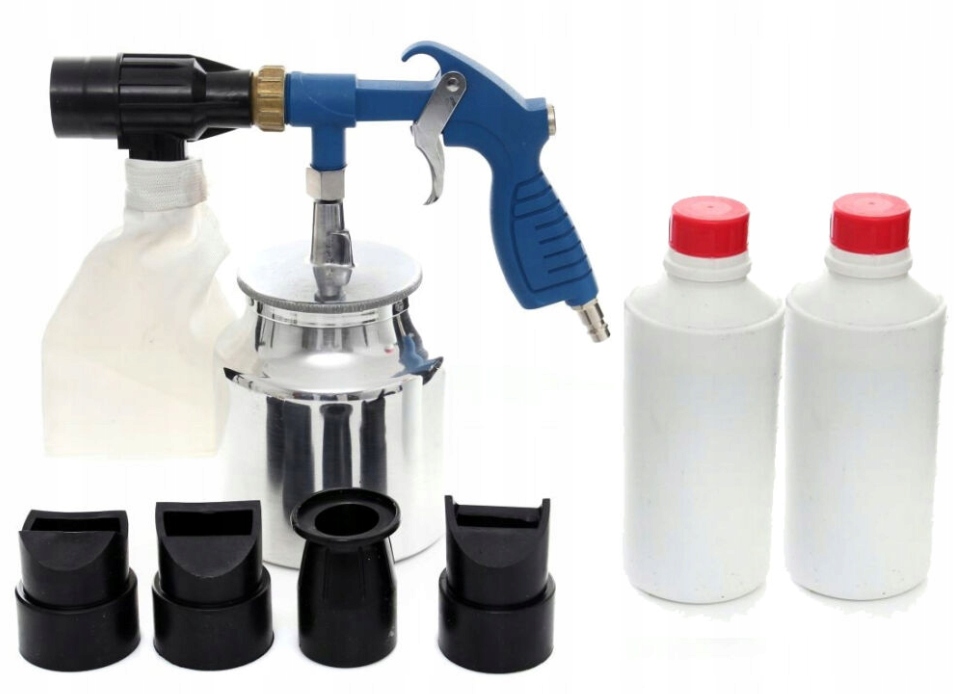 PIASKARKA PISTOLET DO PIASKOWANIA Z ODZYSKIEM 2L TA1358