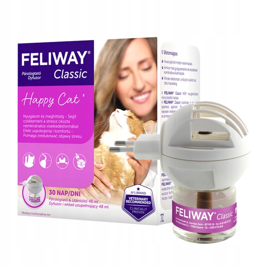 Levně Ceva Animal Health Polska Sp. Z O.o Feliway Classic Difuzér 48 ml Ceva Anima