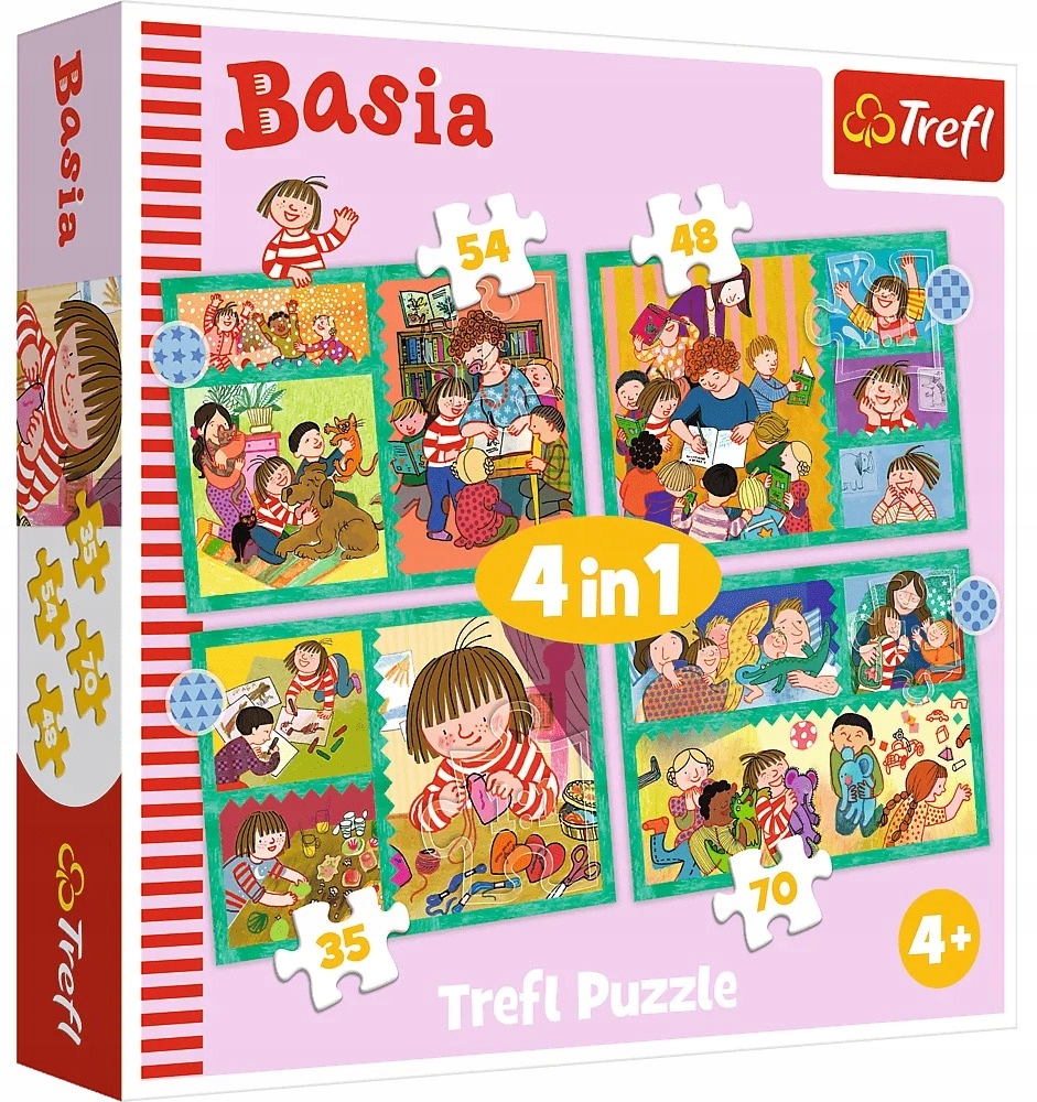 

Puzzle 4w1 Przygody Basi 34606