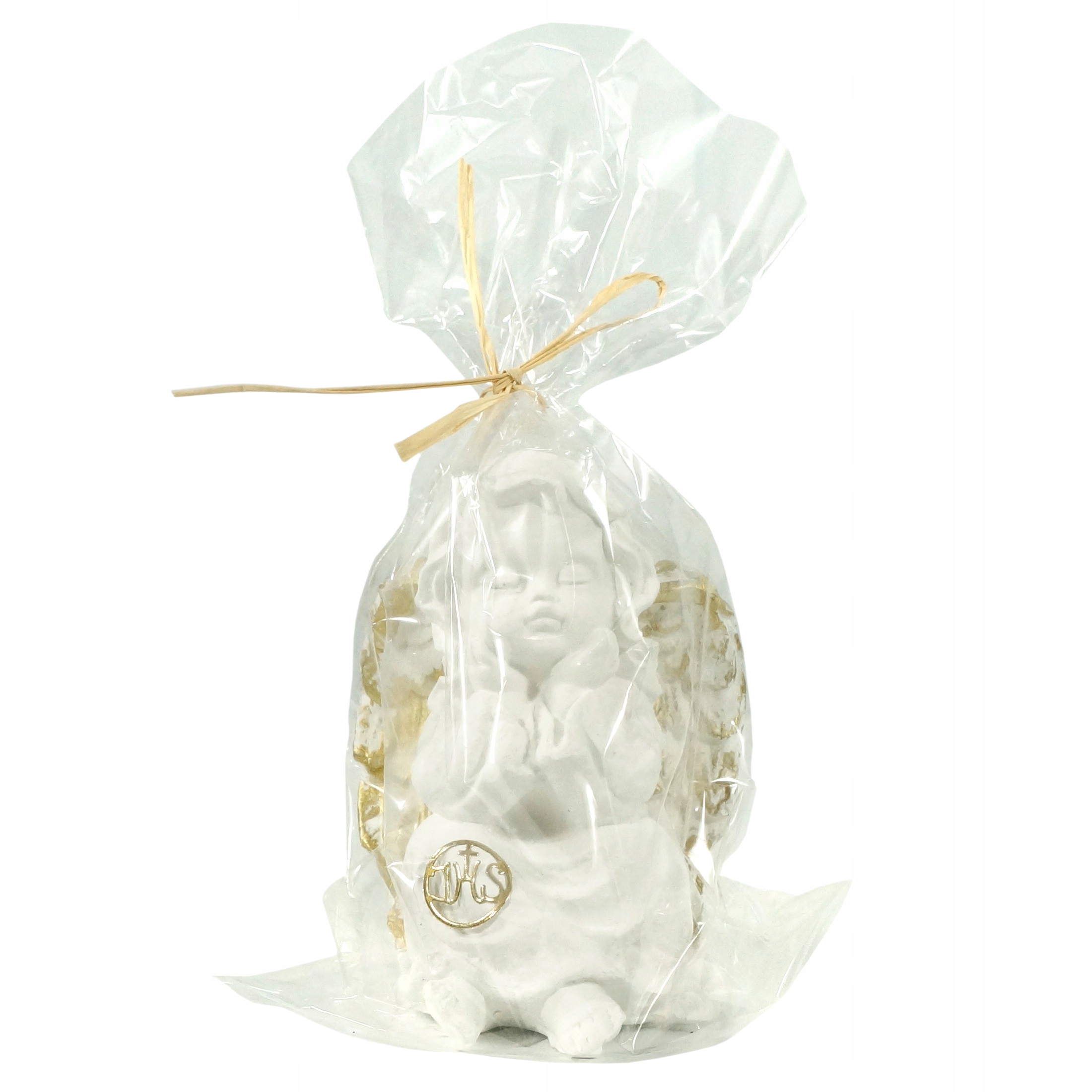 

Aniołek gipsowy na komunię pamiątka podziękowanie