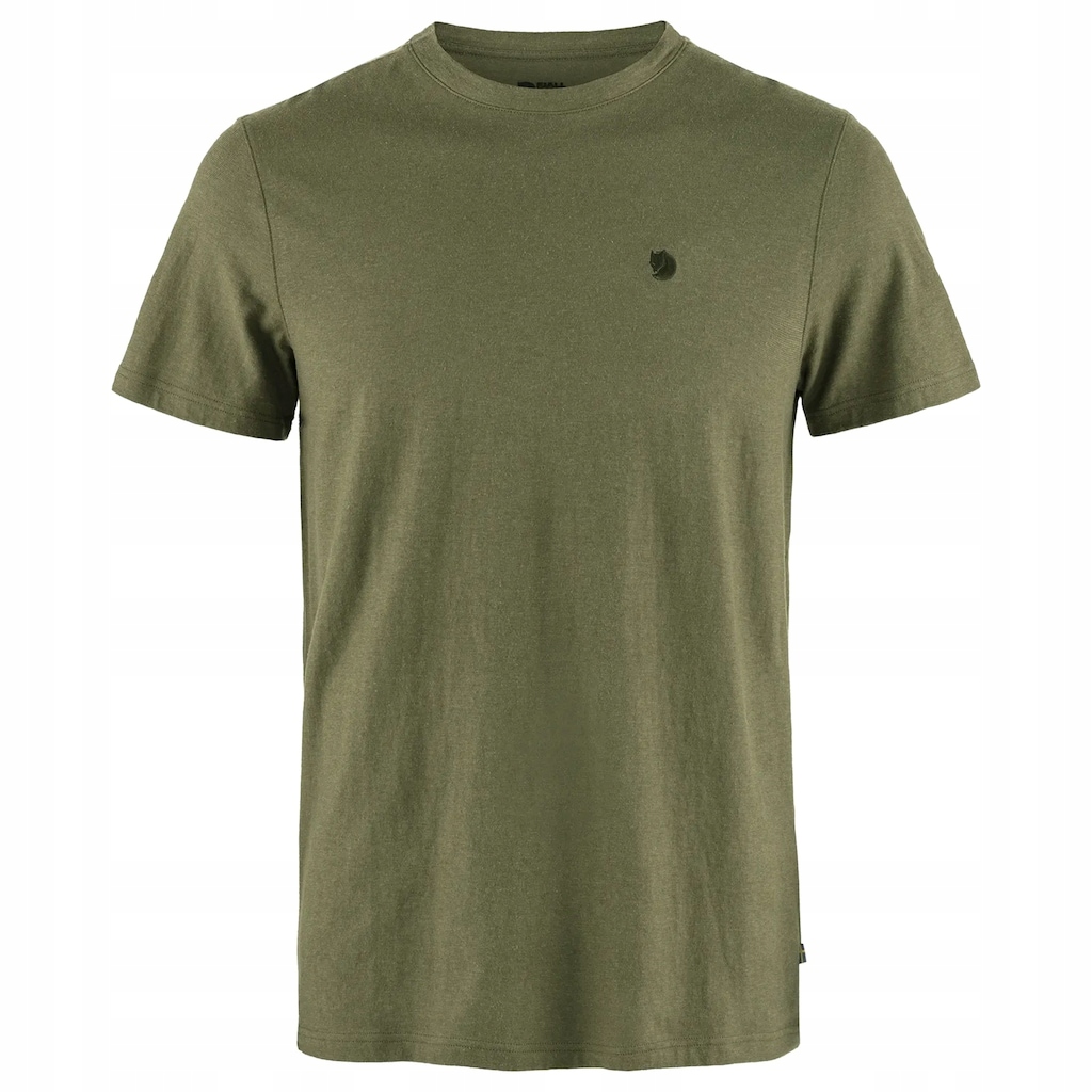 Tričko Fjallraven Hemp Blend T-Shirt – zelené, velikost S