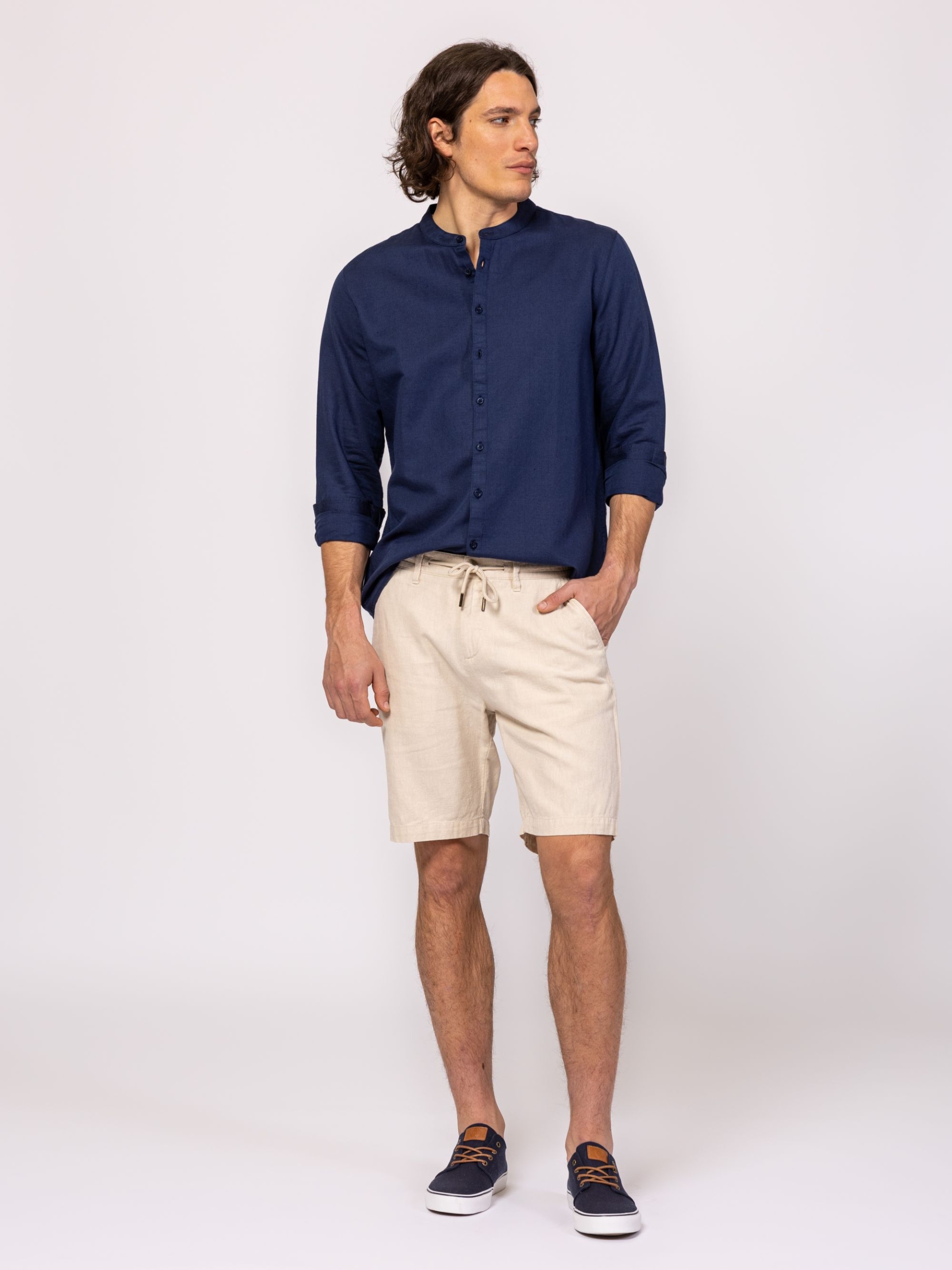 Heavy Tools Pánské Krátké Kraťasy Šortky Walerio Beige Béžové L