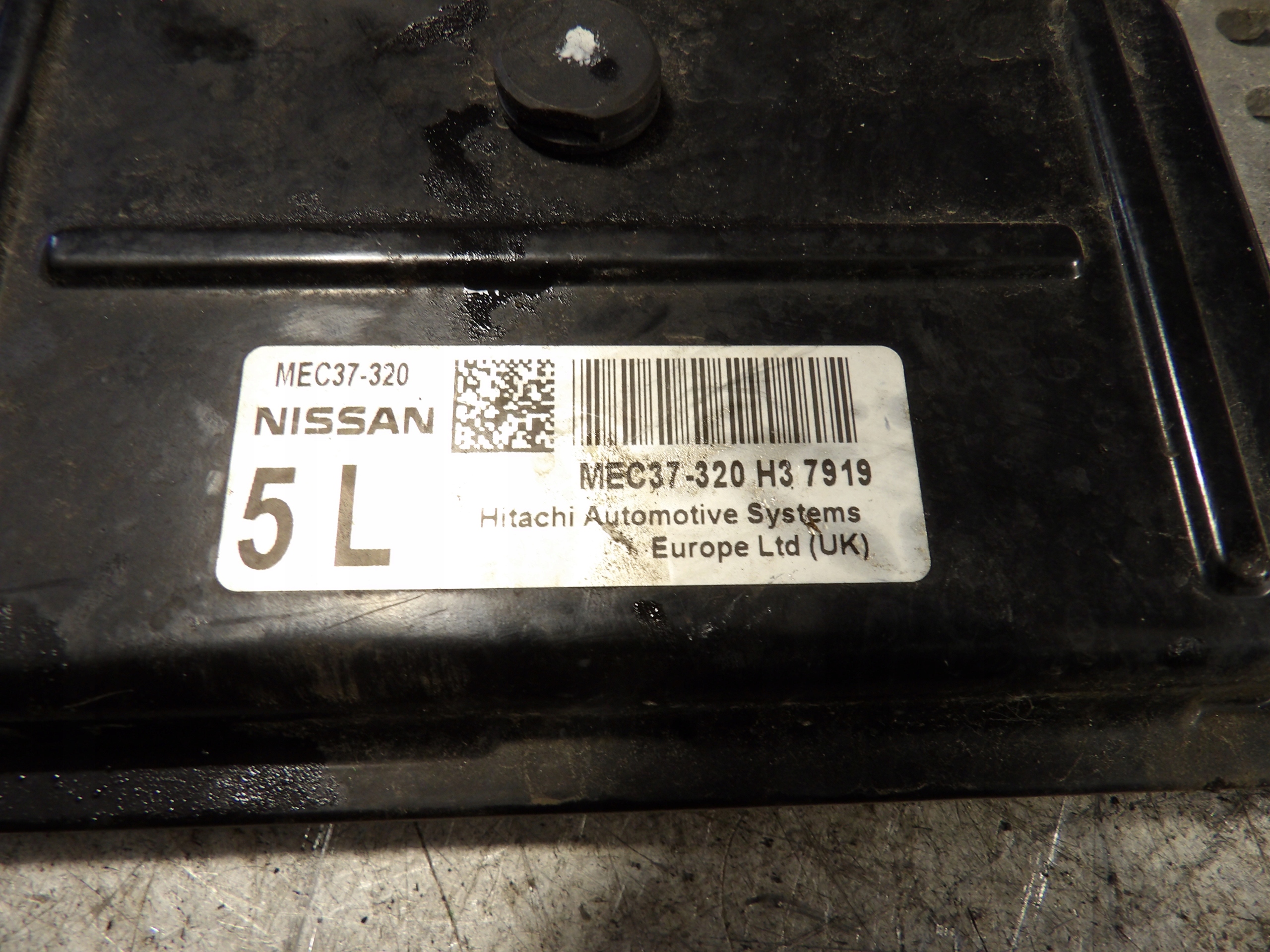 Nissan Micra K12 computer, control unit MEC37-320