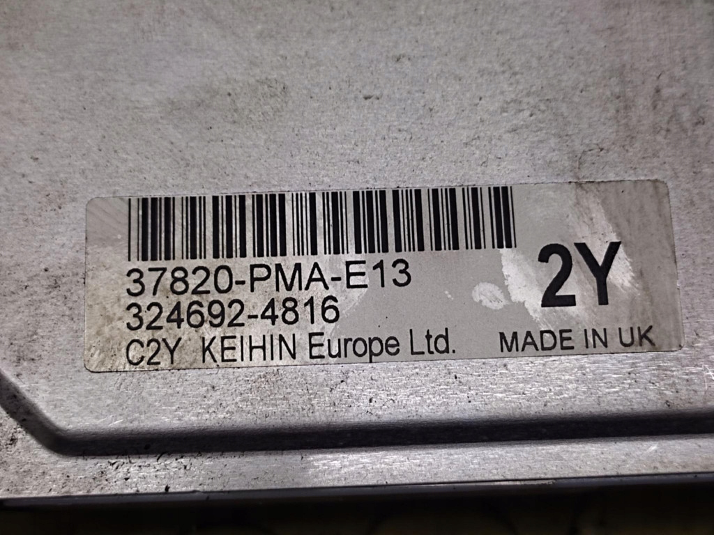 HONDA CIVIC VII control unit of the engine 37820PMAE13