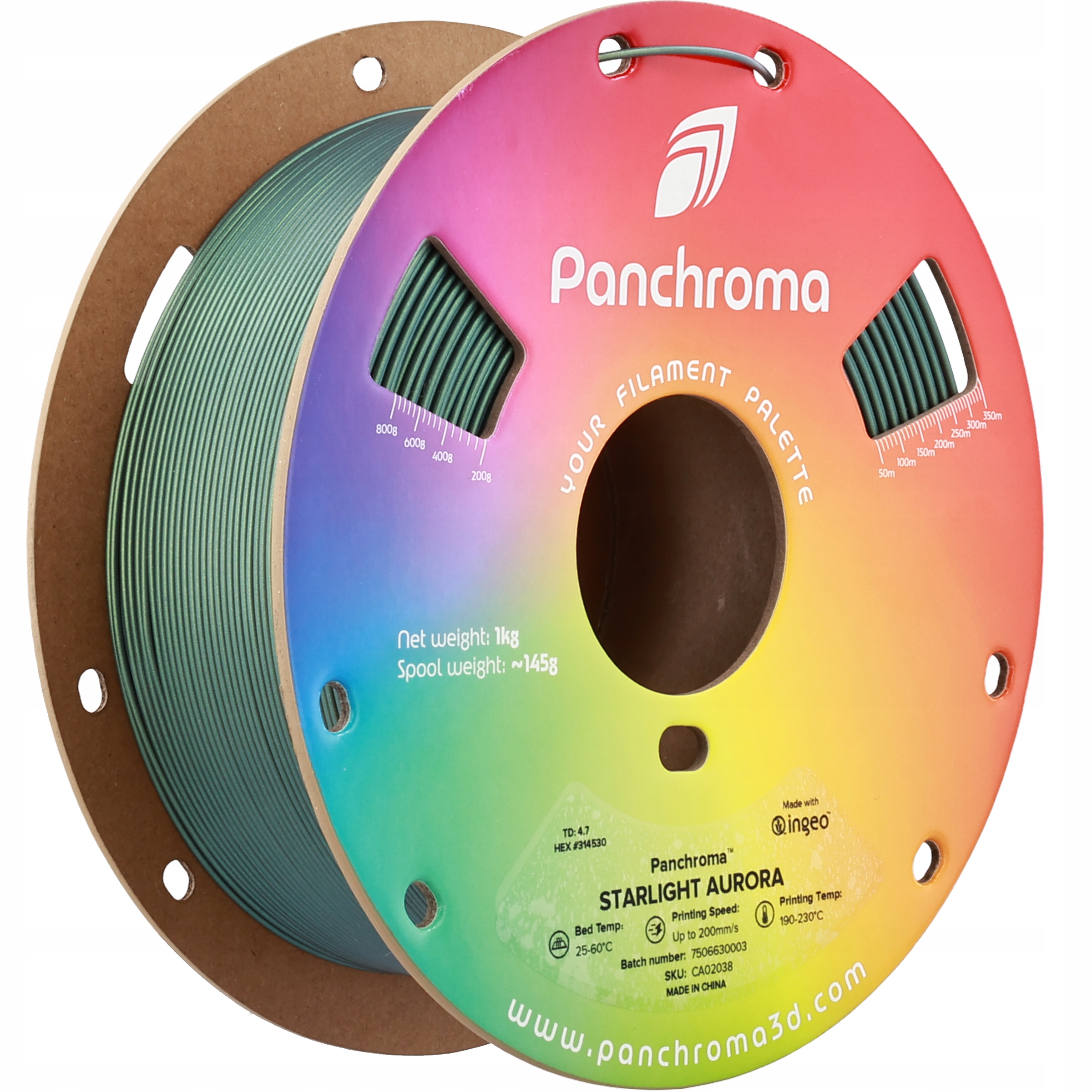 Polymaker Panchroma Pla Starlight Aurora 1.75 mm 1kg