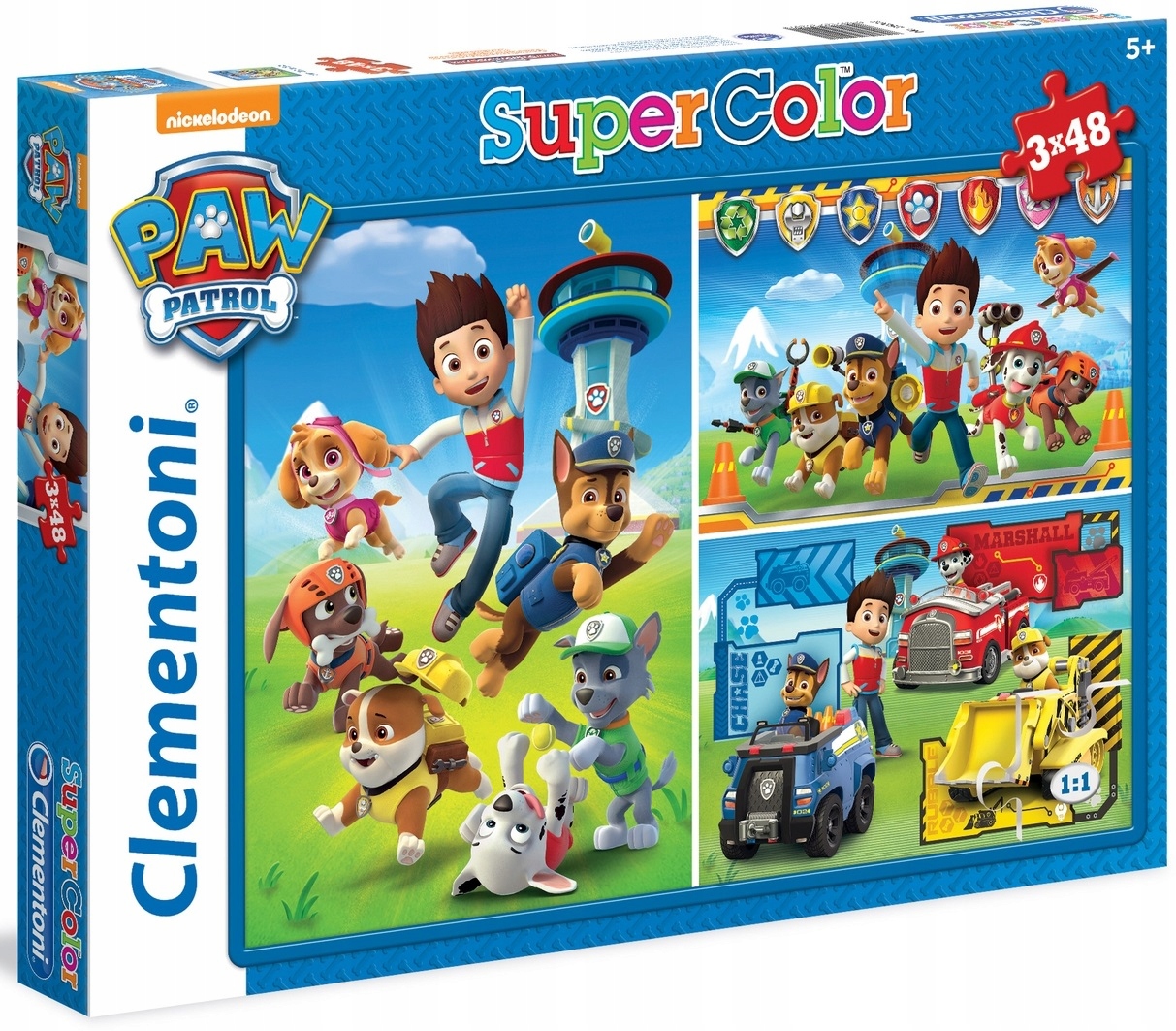 

Puzzle 3 x 48 el. Psi Patrol Paw Patrol Bajka