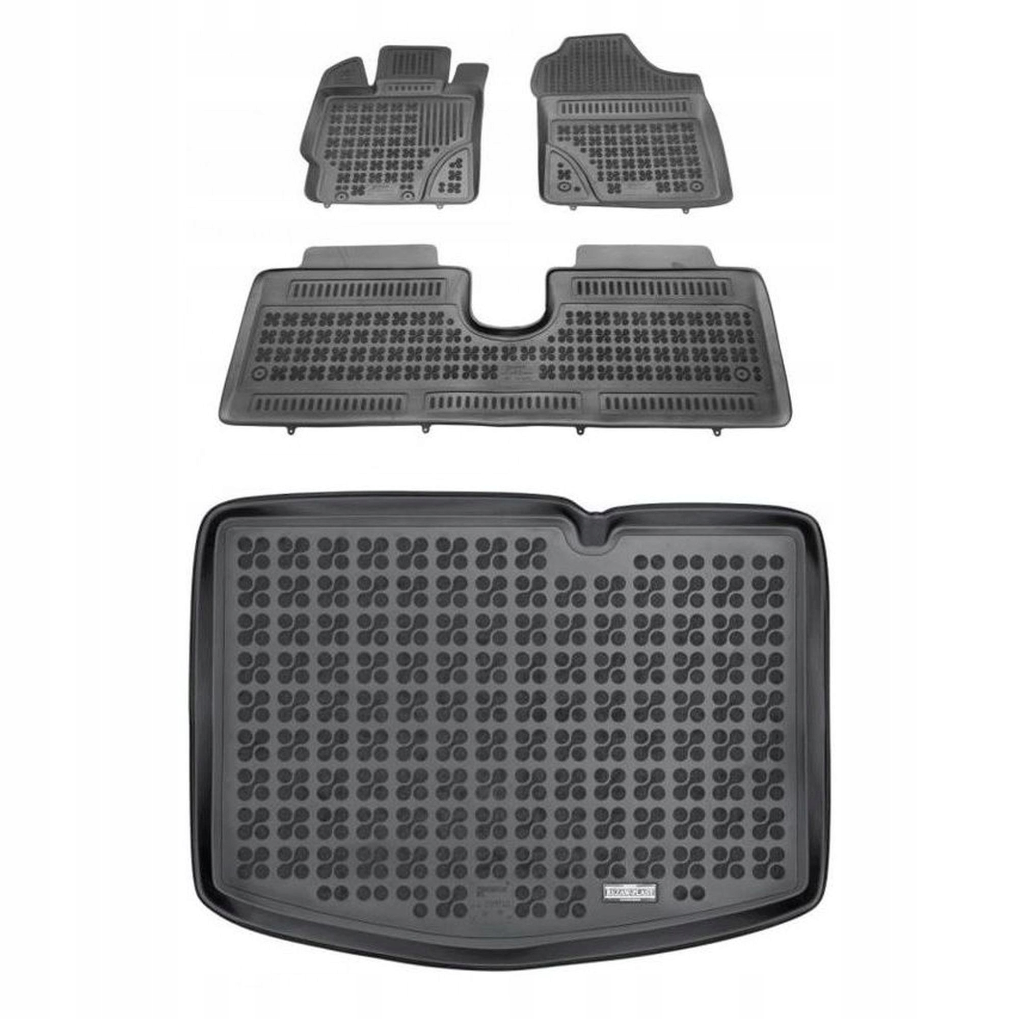 Gumová sada kobercov a rohoží Toyota Yaris III 2012-2014 pred faceliftom