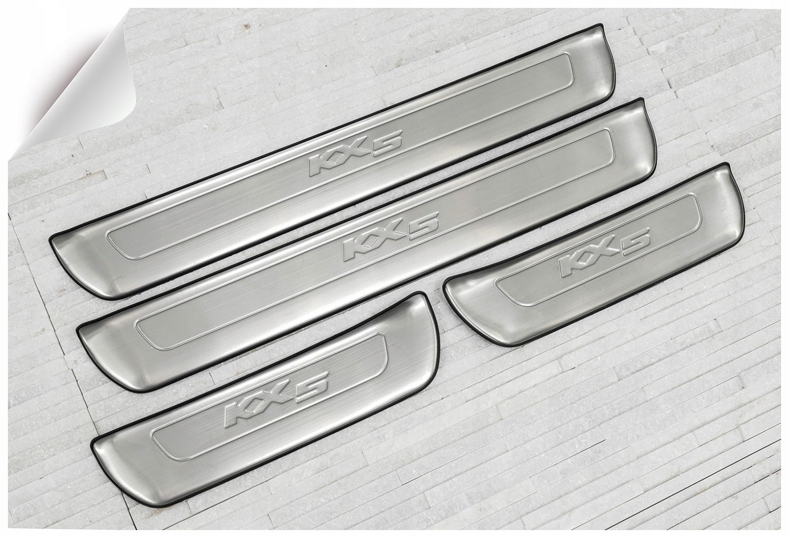 KIA SPORTAGE 2016 LISTWY PROGOWE STAL Weight with packaging 2 kg