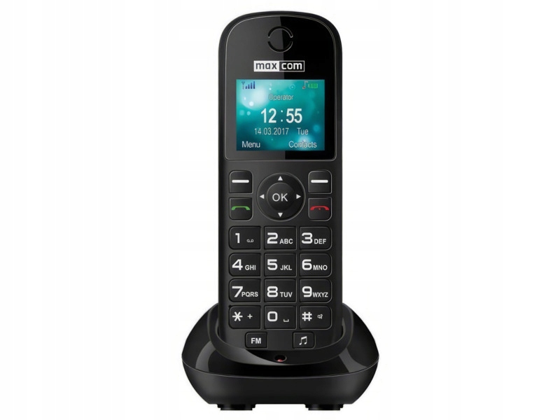 Telefon bezprzewodowy Maxcom MM35D Se