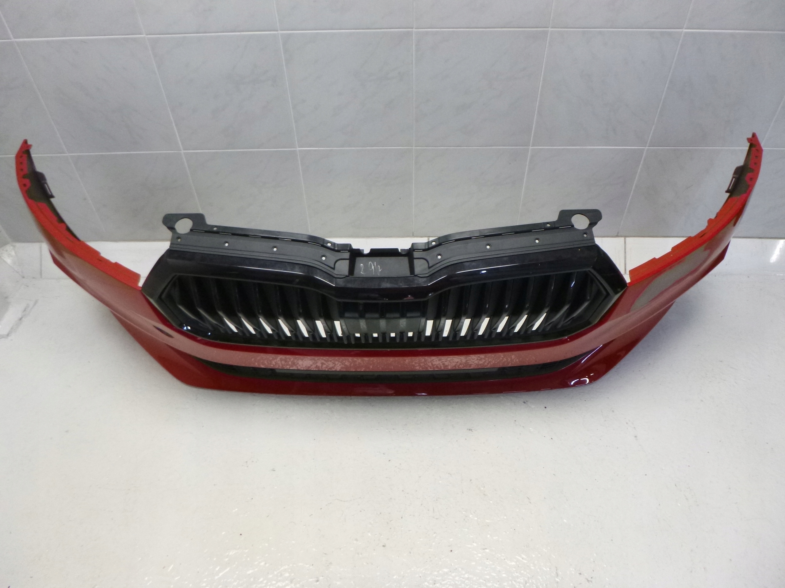 SKODA FABIA IV 4 bumper front grill front RADAR