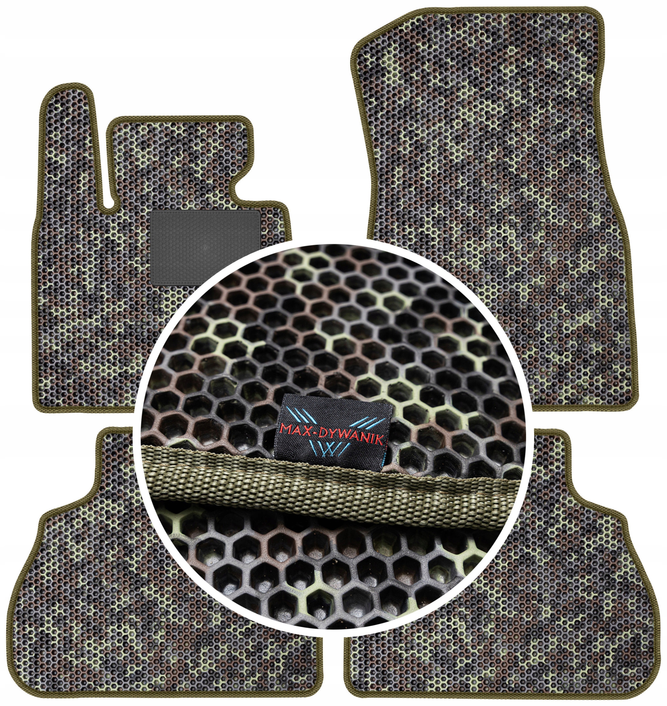 Bmw X7 G07 2018 Gumové rohože Eva Moro