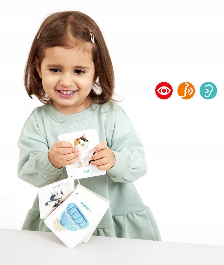 CZUCZU CZU CZU KARTY OBRAZKOWE PIERWSZE SŁOWA 12M+ Wiek dziecka 12 m +