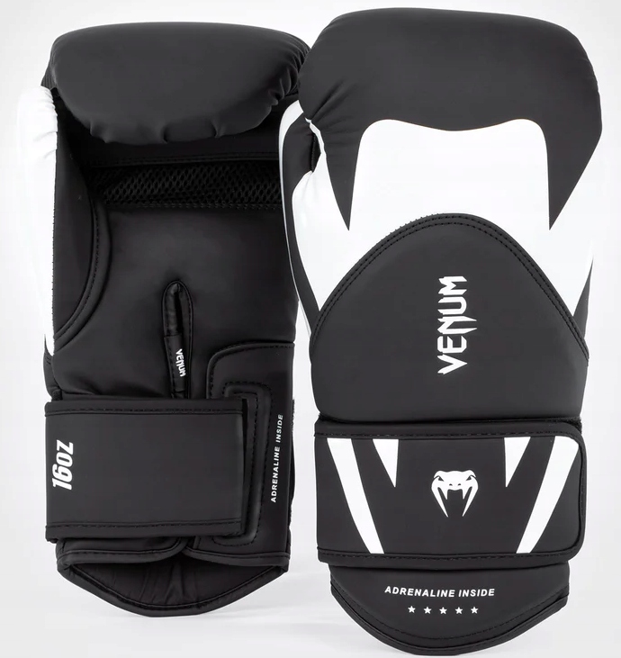 Venum Boxerské rukavice Challenger 4.0 Black/White 14OZ