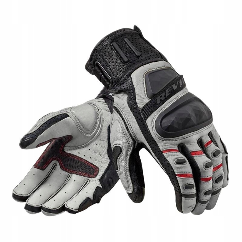 Motocyklové rukavice Revit Cayenne 2 Black/silver čierna strieborná