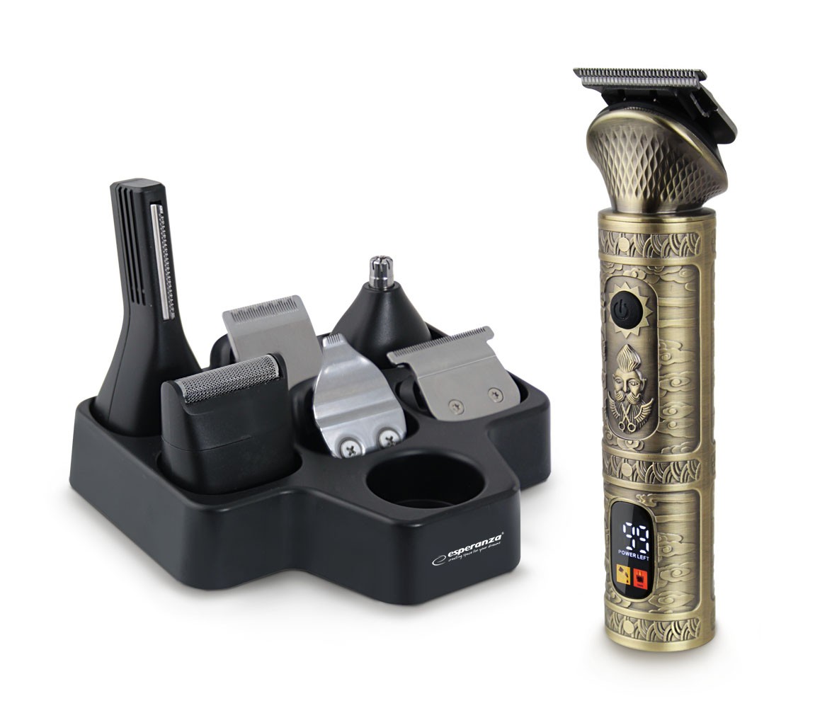 Esperanza Stříhací strojek na vlasy bezdrátový 7v1 Adonis