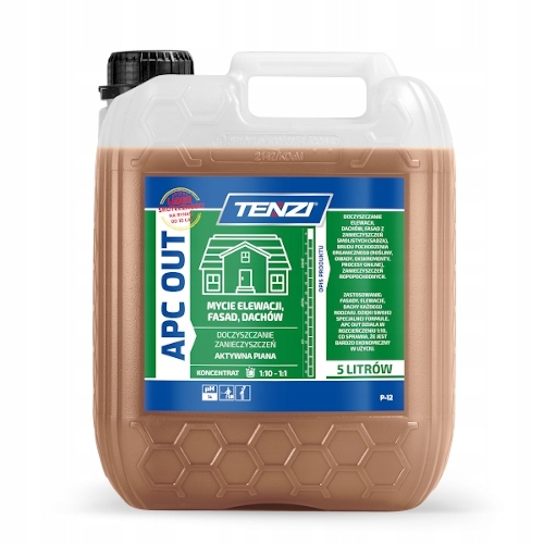 Levně Tenzi Apc Out P12/001 Chemie Pro Fasády ,fasády,střechy 5 L