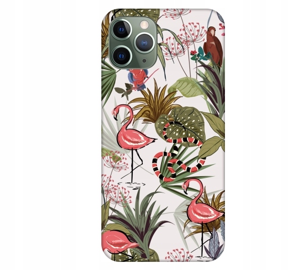 

Etui pokrowiec do iPhone 11 Pro Flaming tukan dzun