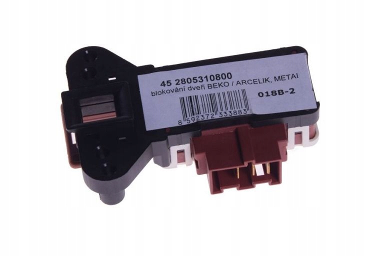 Blokada drzwi Beko ZV466T3 2805310800 2805310400
