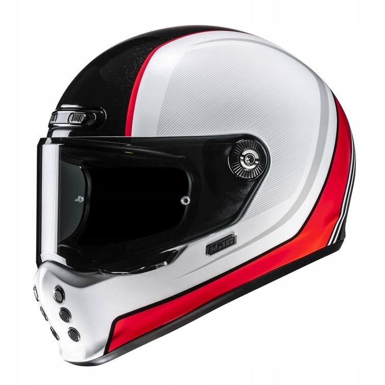 Motocyklová prilba Hjc V10 Hodu White/black biela čierna Darčeky