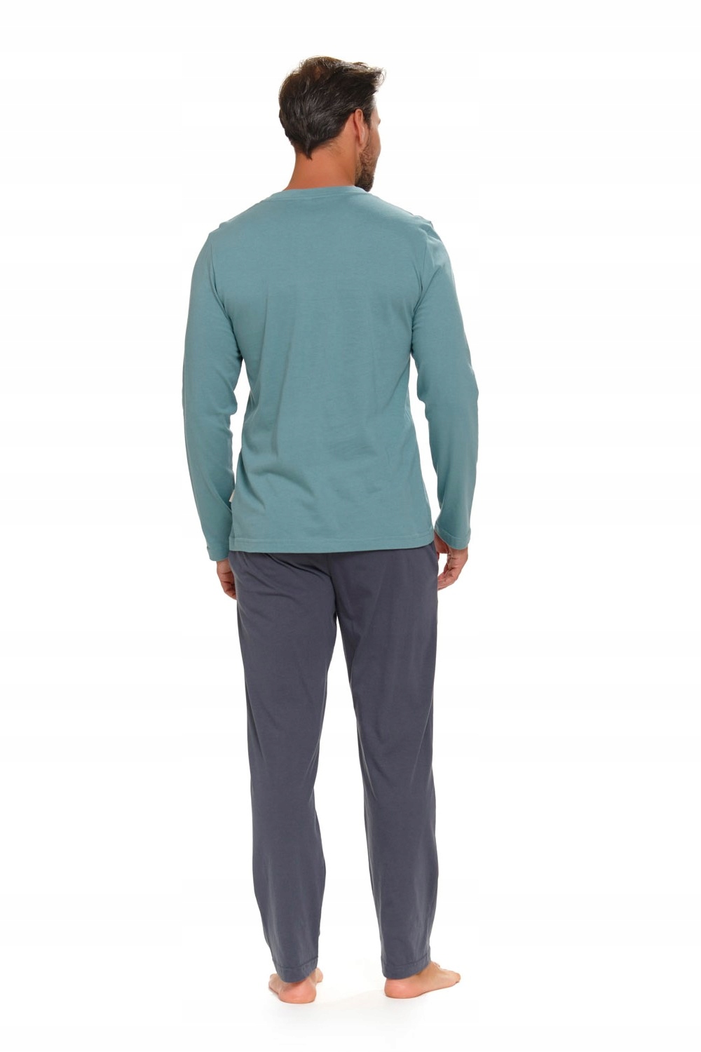 DOCTOR NAP DŁUGA PIŻAMA MĘSKA BAWEŁNA 5266 r.[S] Rozmiar S