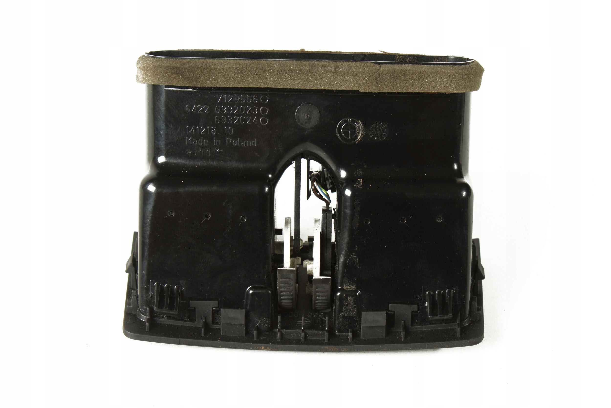 BMW E90 E91 Kratka wlotu powietrza 7210639 Numery katalogowe zamienników 7130707