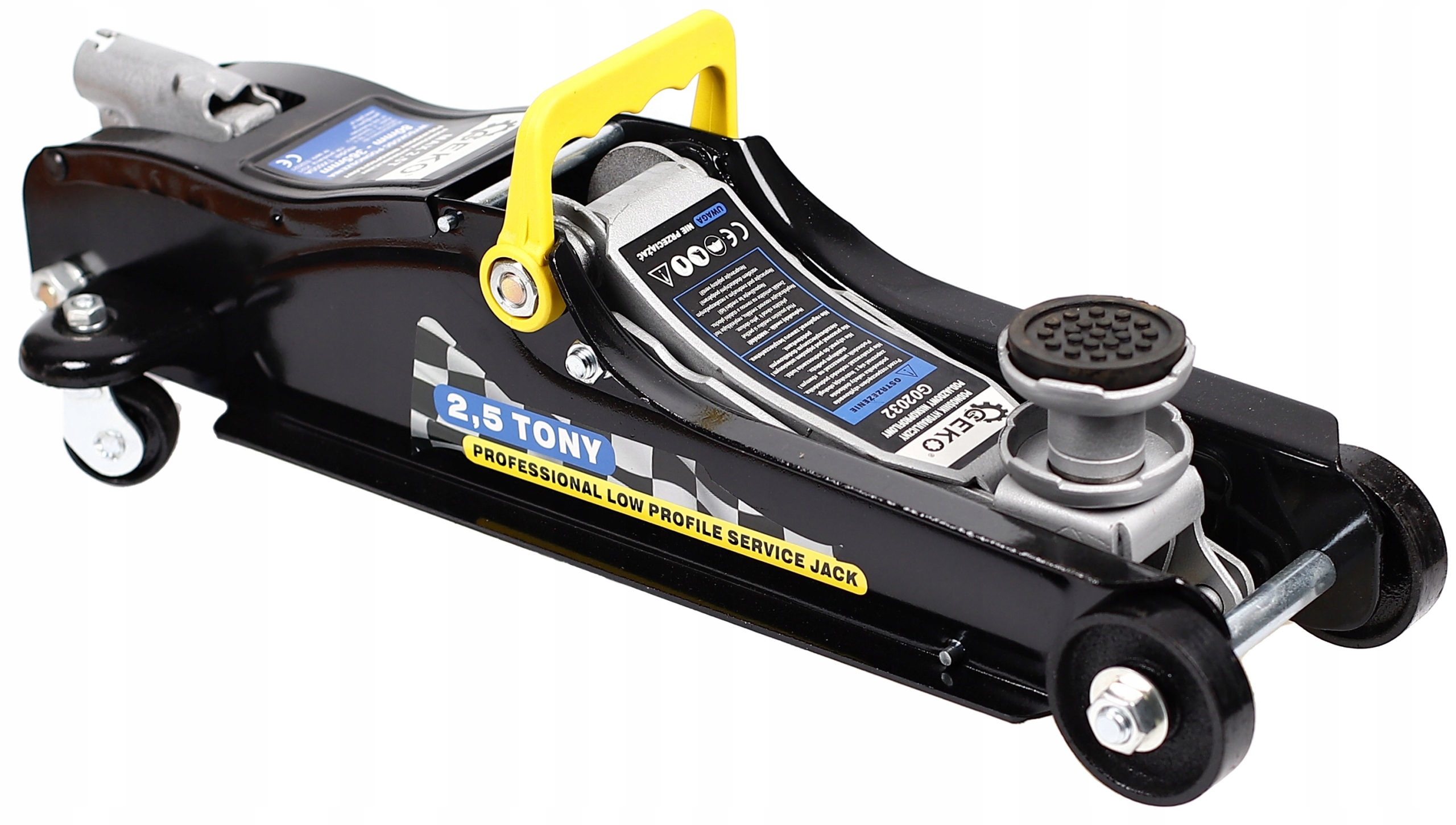 PODNOŚNIK SAMOCHODOWY LEWAREK ŻABA 2,5T GUMA NISKI Marka Falon-Tech