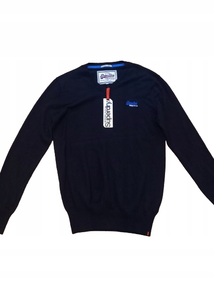 Sweter męski SUPERDRY bawełna+kaszmir roz.M EAN (GTIN) 5054126019885