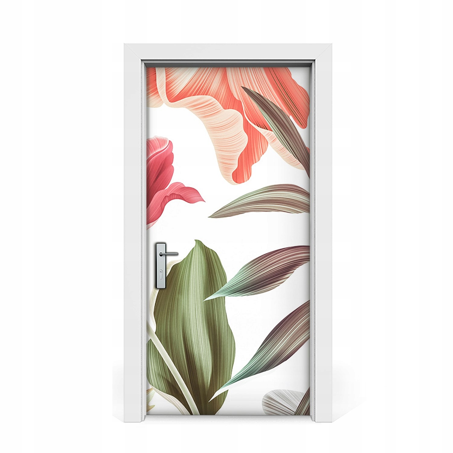 

Samoprzylepna naklejka Kolorowe rośliny 95x205