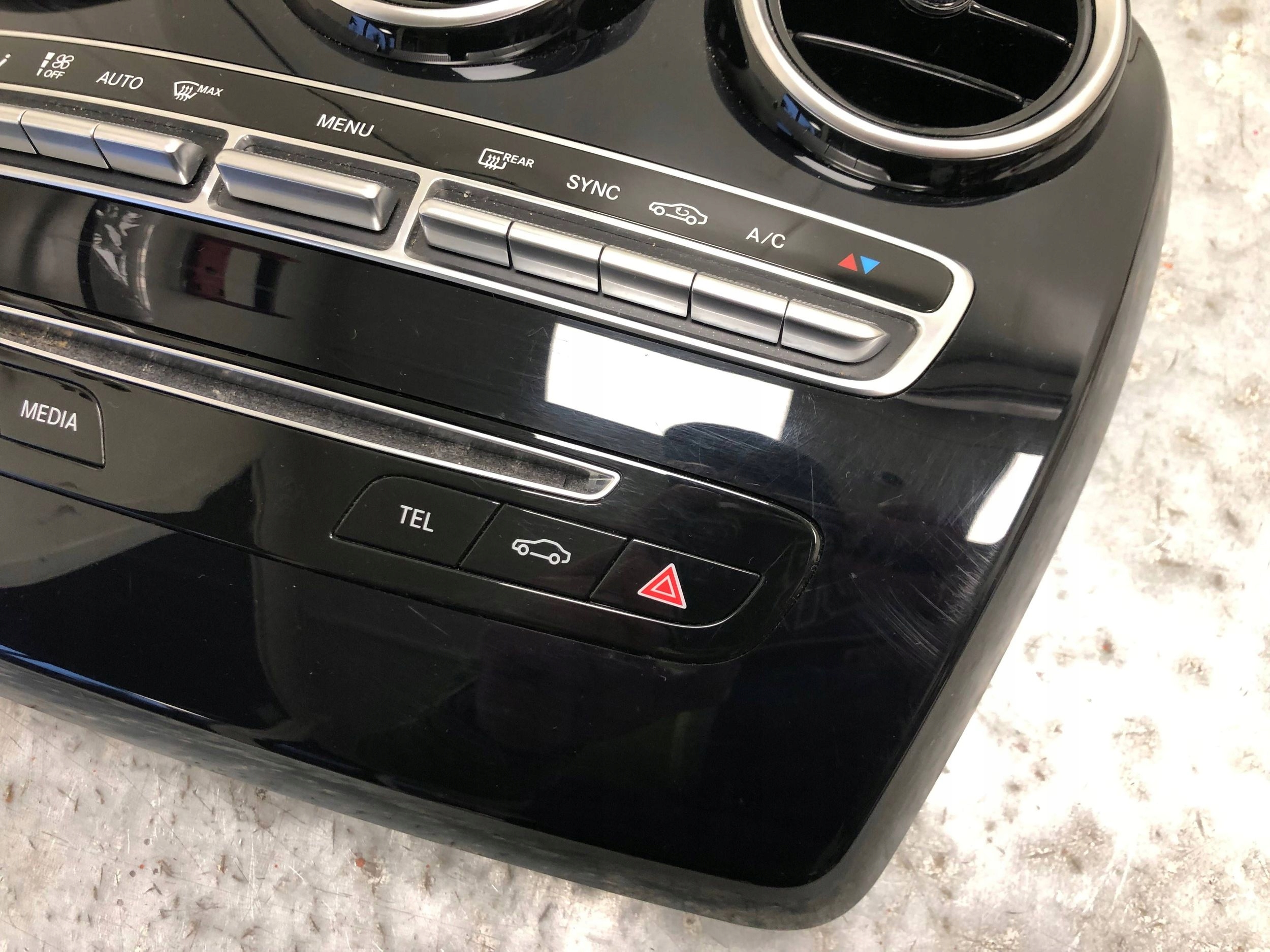 Unite commande clima Châssis DEKOR MERCEDES W205 A2059054706 A2059052401