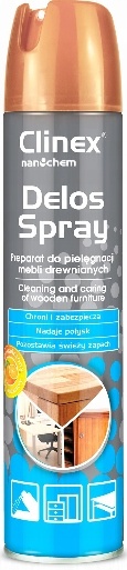 

Clinex Delos Spray 300ML Do Mebli Drewnianych