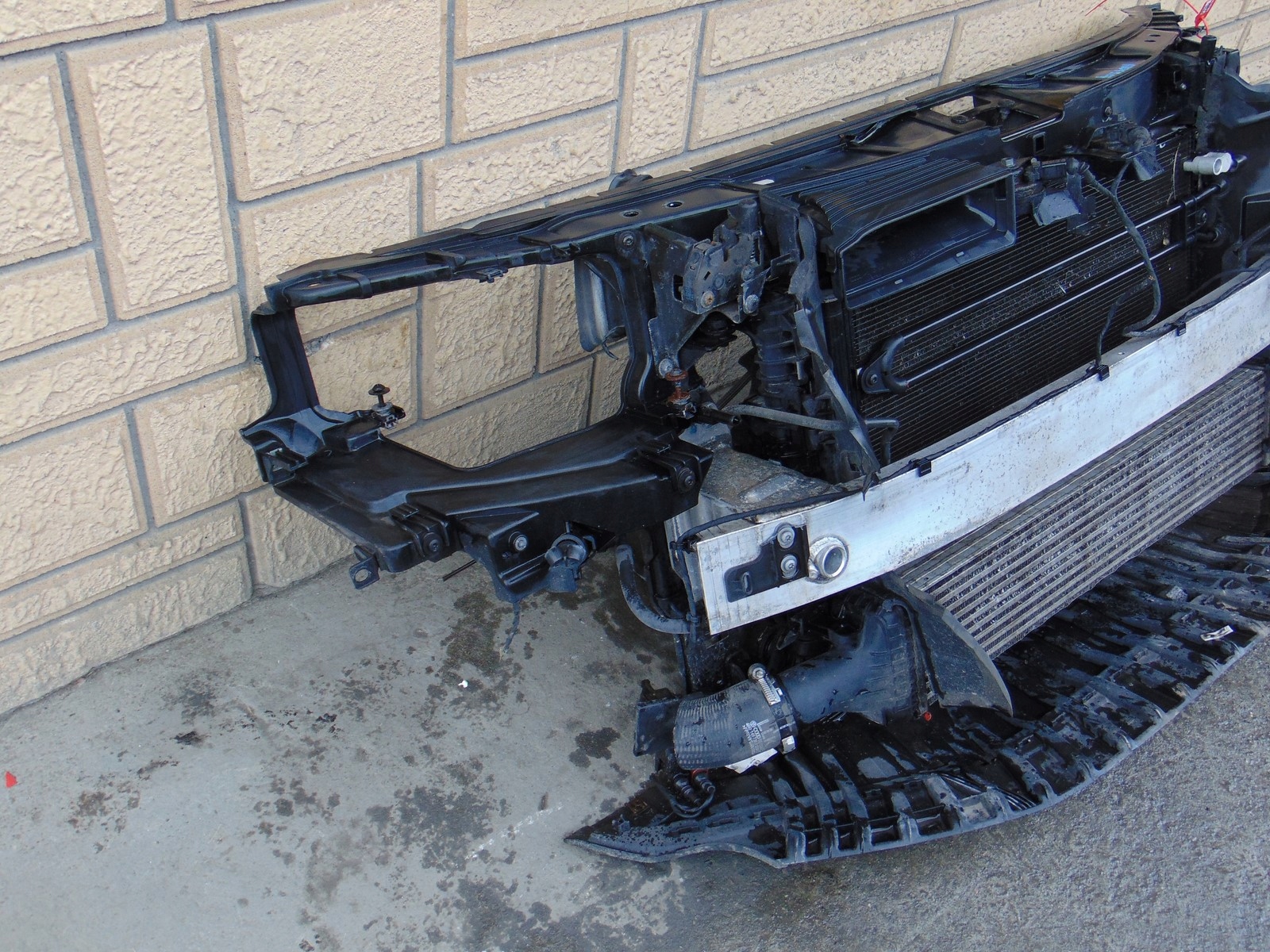 KPL support panel for radiators pillar iron AUDI A8 D4 3.0 TDI 10