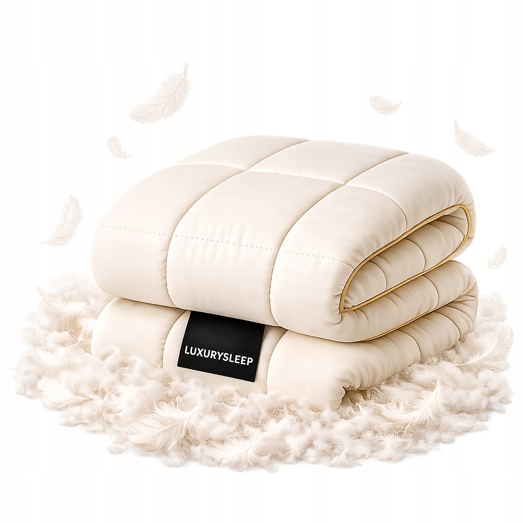 Přikrývka 160x200 Natural Celoroční peří Polská Výroba
